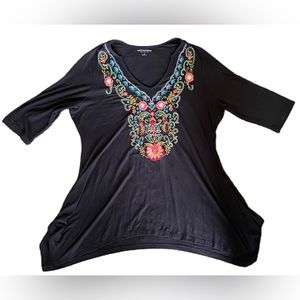Soft Surroundings | Beautiful Tunic Top, blouse | 2X
